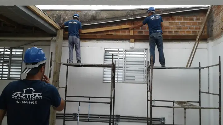 Telhado e cobertura em Palhoça SC — serviço executado pela equipe